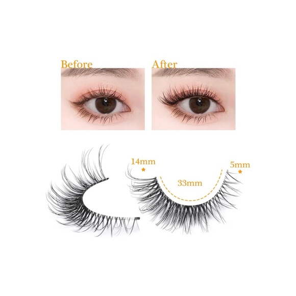 CAT EYE NATURAL WISPY EYELASHES - Picture 2 of 3